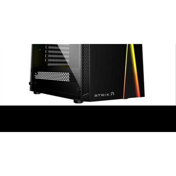 Atrix Other Atrix Metal And Tempered Glass Computer Case With Rgb